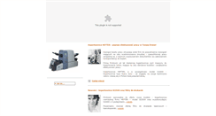 Desktop Screenshot of printcom-polska.pl